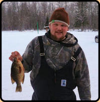 Ice Fishing at Northern Lure Bar and Grill Resort & Campground